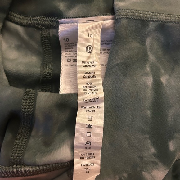 Size 10 LULULEMON Align Leggings - Picture 3 of 3